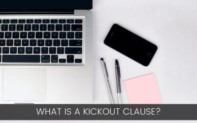 What is a kickout clause?